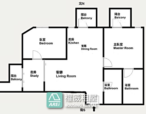 🚇R12高雄車站興富發博愛無印2+1房平車權威 - Image 3