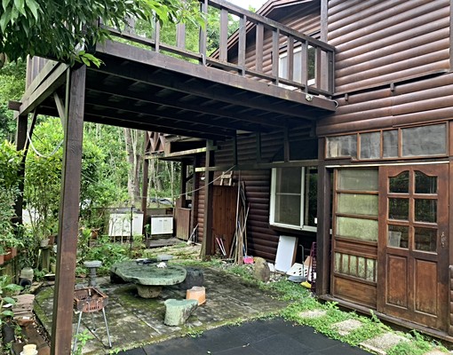 北埔老街悠閒綠園景觀小木屋含兩平車位出租* - Image 1