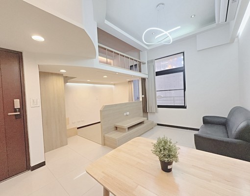 樓中樓板橋站8分鐘可租屋補助開伙養寵有管理員電梯大樓一房一廳 - Image 5