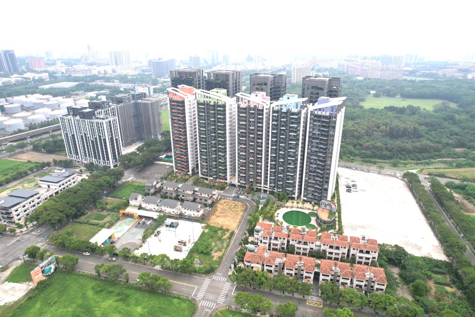 台積電捷運水岸花園全未住住景觀3房平車