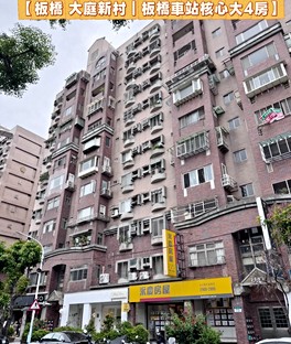 板橋區國光路【大庭新城】近板橋站幸德市場