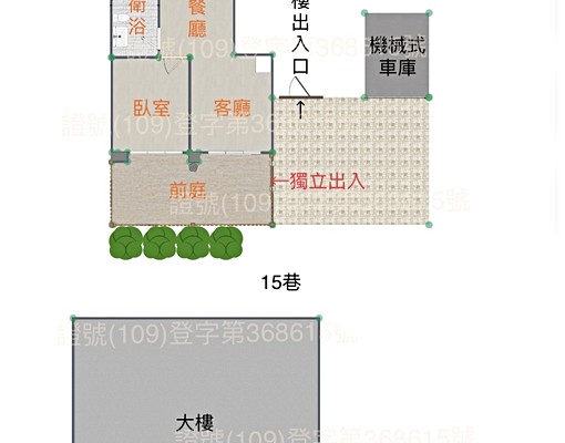 MRT東門🚆仁愛2房空間大前庭後院出入獨立門戶 - Image 1