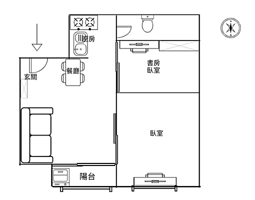 愛河畔宜家採光美2房~(附傢電.可寵.可租補) - Image 15
