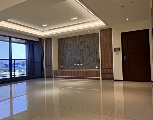 大3房大陽台，面河景無限棟距，採光視野佳。質感系統櫃天花板， - 591租屋網 - Image 3