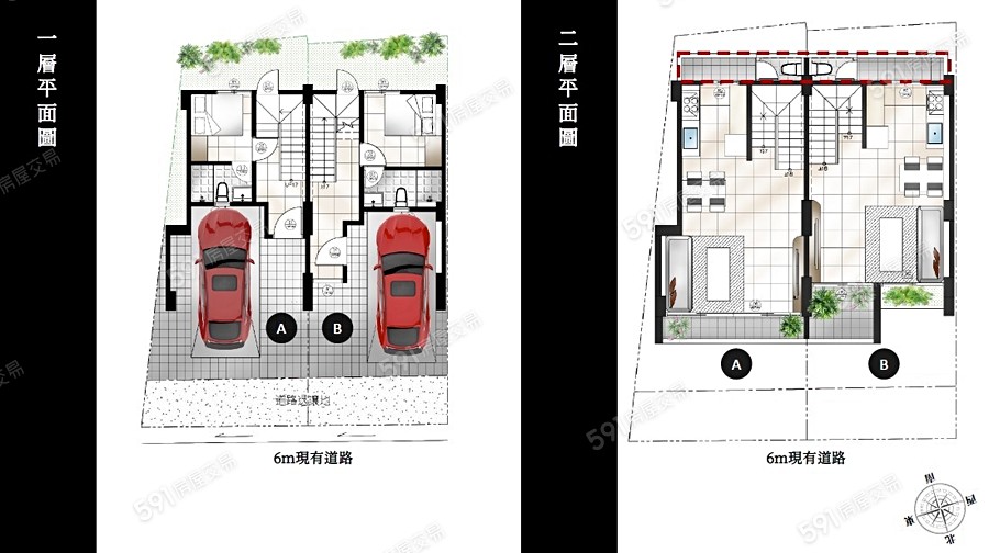 臨海小築格局圖