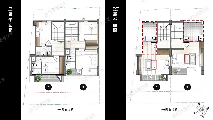 臨海小築格局圖