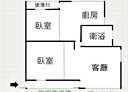 北投區-承德路七段2房2廳，28.4坪