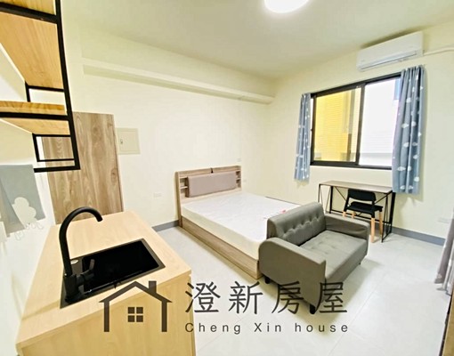 獨立陽台洗衣機/可租補報稅/有電梯/流理台可開伙/室內機車位 - Image 1