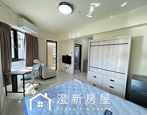 台元2分鐘電梯大套房✨獨立陽台洗衣機高級床墊、住戶環境單純 - Image 4