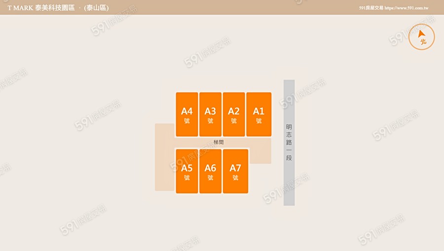 T MARK 泰美科技園區平面圖