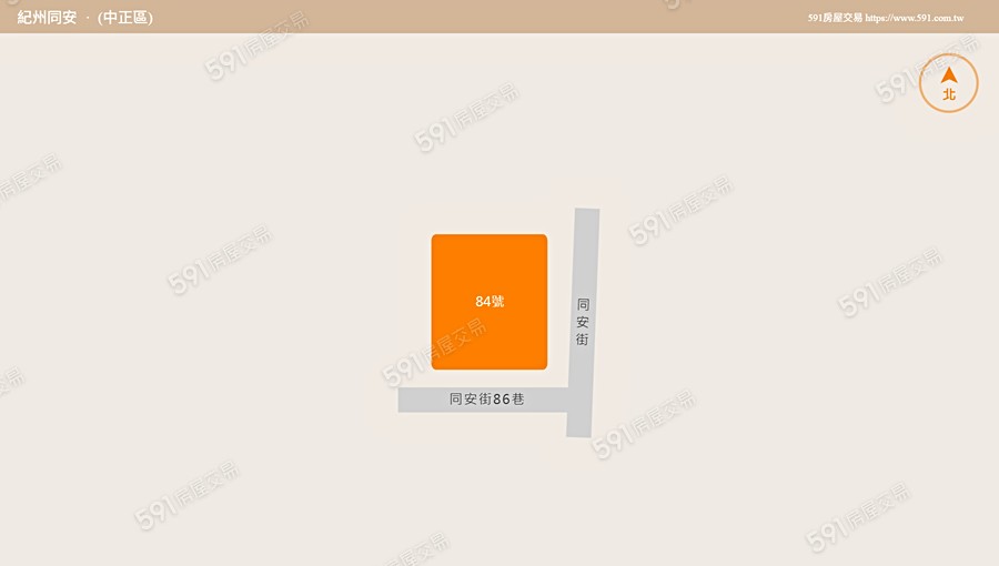 紀州同安平面圖