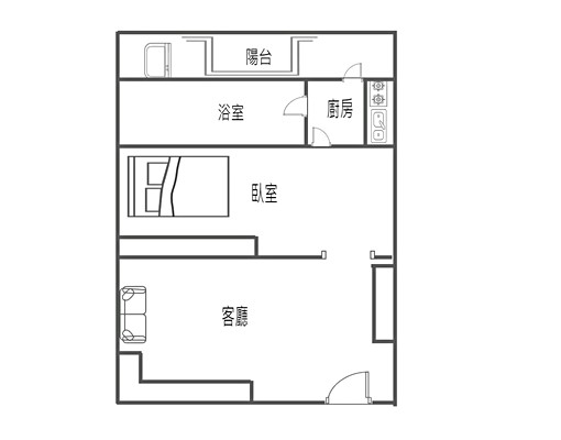 海都3裝潢套房含車管可租補 - Image 10