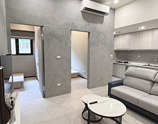 捷運蘆洲站。全新社區+全新裝潢未入住過。家具電器全配可租補。 - Image 1