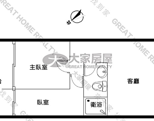 社宅出租~世界花園2房車~全新交屋 - Image 12