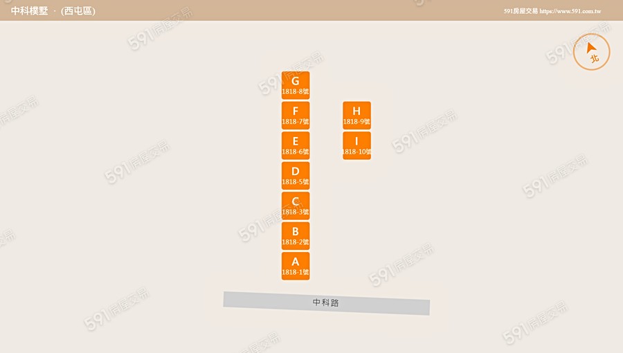 中科樸墅平面圖