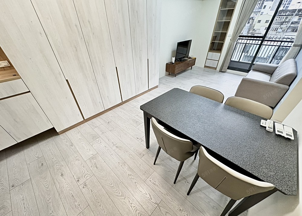 輕奢系統櫃裝潢👑🉑租補/戶籍🔥家具齊全✨B1平車 - Image 1