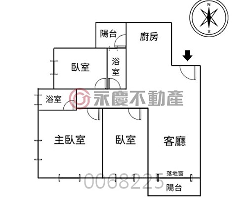 👍陞霖執美|新高國小學區|三房平車|含車管可租補 - Image 12