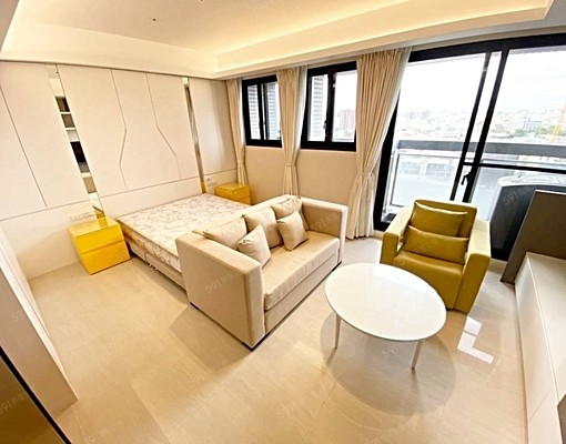 文心中清下樓捷運站正一房有廚房及平面車位✨可寵貓狗 - Image 2