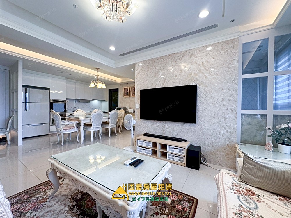 固豪👍文化中心新都廳歐風三房平車 - Image 1