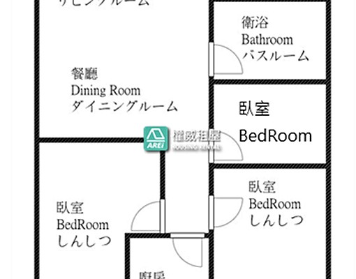 3房🏙️可租補【時尚帝寶】O6捷運x六合商圈x文化中心商圈 - 591租屋網 - Image 3