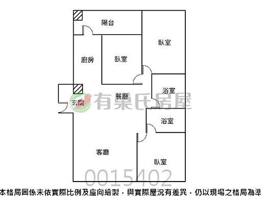 🏠謙樹🔥中庭綠景3房+平面車位🔥可租補❗️快來看屋❗️ - Image 15