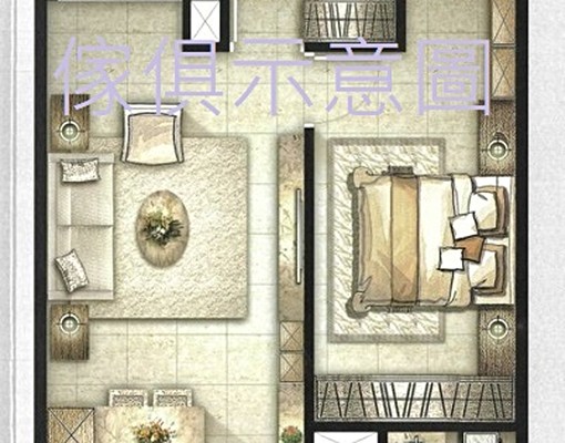 【許大D】幸福成★全新小兩房★含傢俱家電管理費★可寵渡假公設 - Image 14