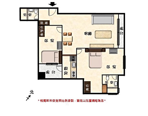 租~世紀之門2大房平車-含管理費 - Image 12