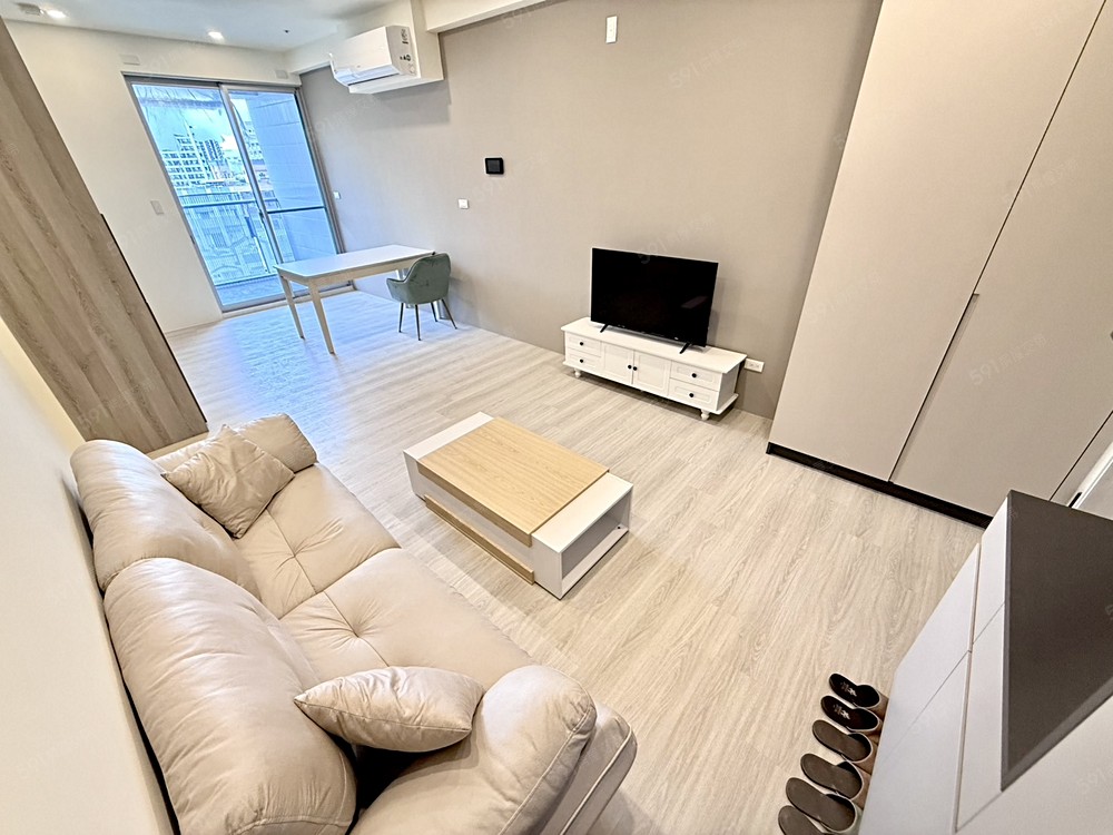 公益商圈|表參道|全新完工|奶油風二房平車|可租補|雙面採光 - Image 1