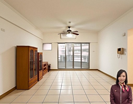 大鵬華城｜5樓明亮三房鄰全聯可租補報稅可寵限貓大家房屋小嫣 - Image 1