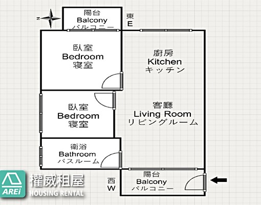 🦉R22青埔京城森遠二房大平車租補宅-權威 - Image 3