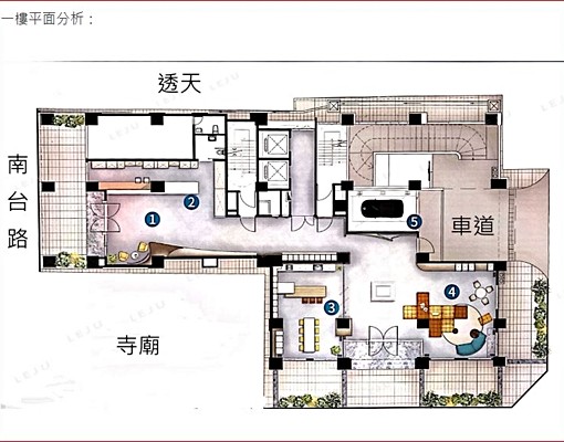美麗島捷運站二房二衛全新裝潢有超大露臺 - Image 1