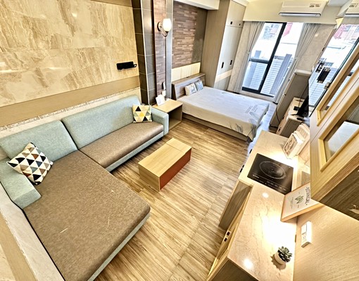 近中教大中華夜市🔥大空間✨電梯✨雙租補✨陽台獨洗曬✨電磁爐 - Image 1