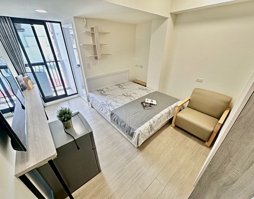 🚈近水湳經貿👌可雙租補👌陽台獨洗曬👌電梯套多間可選❤ - Image 1