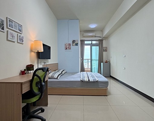 屋主直租❤️台電計費/電梯景觀陽台套房/專用洗衣機台積 - Image 1