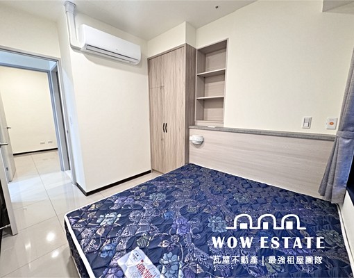 近嶺東商圈✅高樓視野/正2房/全配傢俱電/系統櫃收納✅可租補 - Image 8