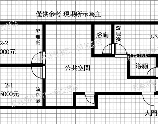 先嗇宮共享公寓全新裝潢4套房(限女性可租補) - Image 5