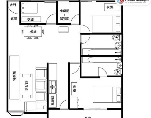 近瑞隆商圈四房兩廳兩衛兩陽台生活機能優渥 - Image 14