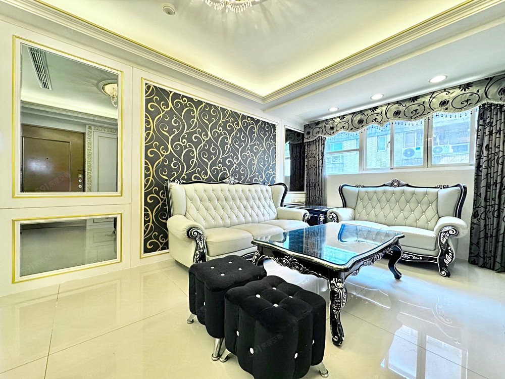 王室🥇百萬歐風精裝修✨全室系統櫃✨🉑貓狗✨🉑租補戶籍 - Image 1