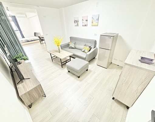 質感美💕租屋補助✅一房一廳✨陽台獨洗✨變頻冷氣✨機車好停 - Image 1