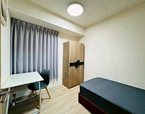 可租補~免仲服~全新電梯大樓共生宅|漂亮獨立陽台雅房出租~ - Image 6