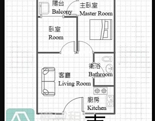 👑R14巨蛋捷運站｜珈柏麗｜景觀宅2房-權威 - Image 3