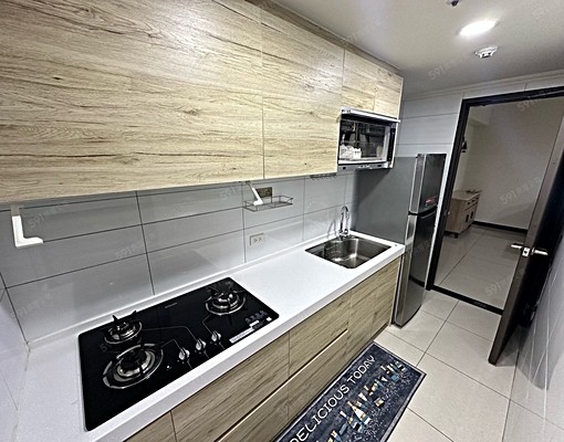 溫馨2房,廚房跟客廳分開,高樓景觀戶全配含車管 - Image 10