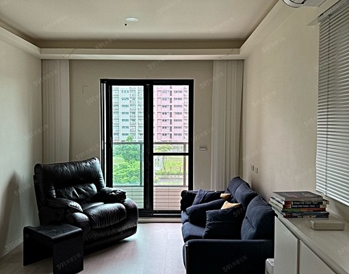 全室木地板可租補入籍。低樓層超大1房2陽台,採光佳,歡迎貓咪 - Image 2