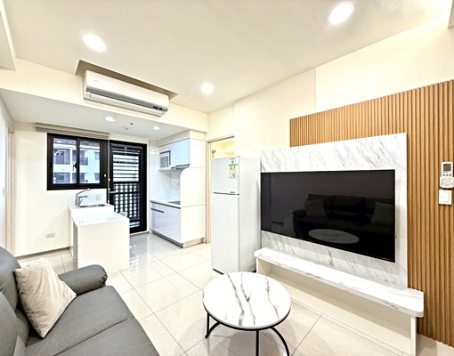 文心愛悅朝南2房+平車☀️家具電全配多戶可選☀️安靜不西曬 - 591租屋網 - Image 1