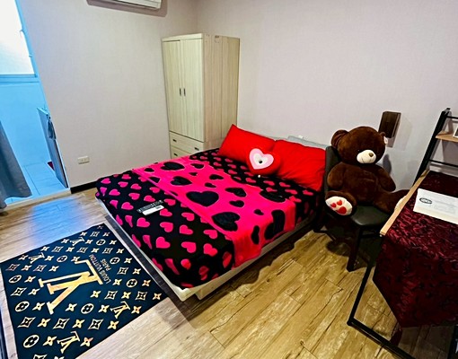 【桃園市區電梯套房🔥僅剩一間】獨立洗衣機+陽台|可寵貓 - Image 1