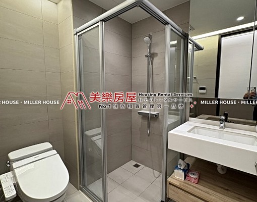 美樂*南港三鐵*首租質感高樓採光兩房*含車位*傢俱齊*全天管 - Image 9