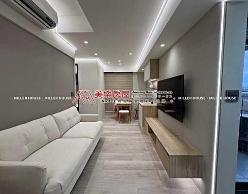 美樂*南港MRT三鐵*首次出租新裝潢兩房雙衛浴有陽台*含車位 - Image 4