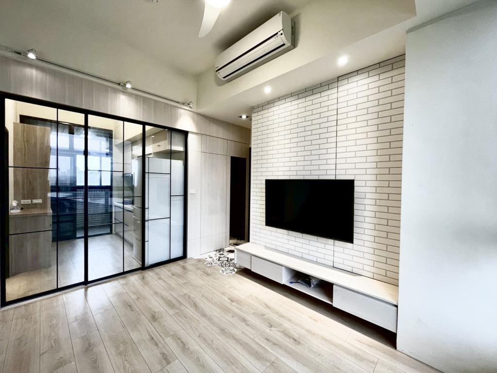 達歌嚴選～【囍宿LOFT】內壢前站次頂樓景觀2房車