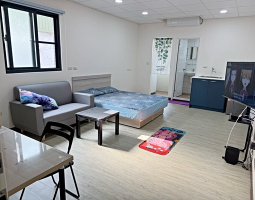 全新鳳山陽台大套房,雙面採光通風佳,可租補 - Image 2