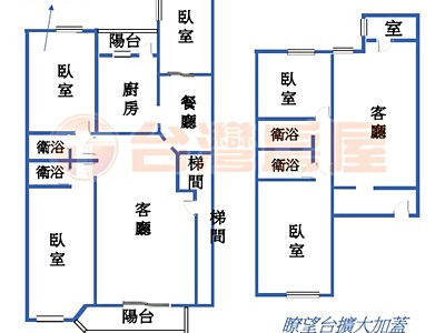 【延平國小】低管理費電梯華廈3房坡平車(現有頂加)